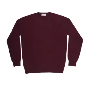 100% Cashmere C Neck Plain Men's Jumper Endless Passion