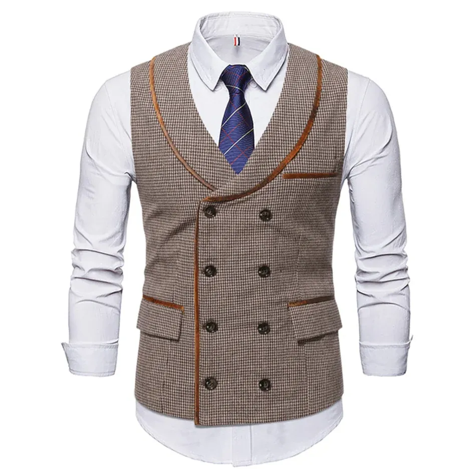 1920's Vest Set (Coffee) - Hire