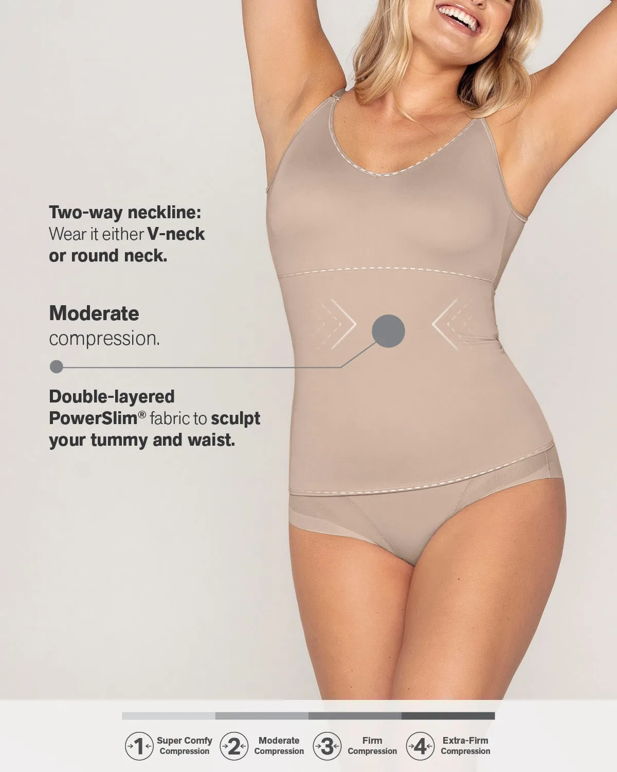 2-Way Moderate Shaper Cami