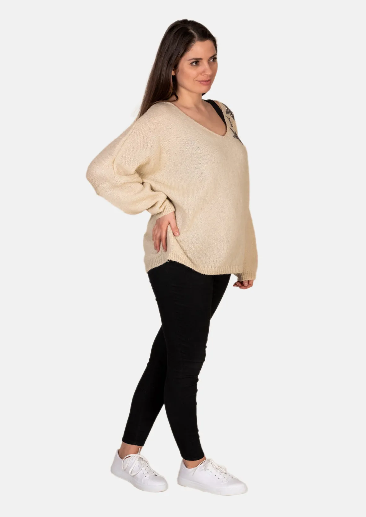 3 Stars Knitted Jumper