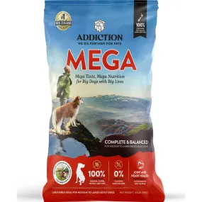 30% OFF: Addiction Mega Grain Free Dry Dog Food 44lb (20kg)