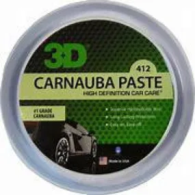 3D Carnauba Paste 11 oz