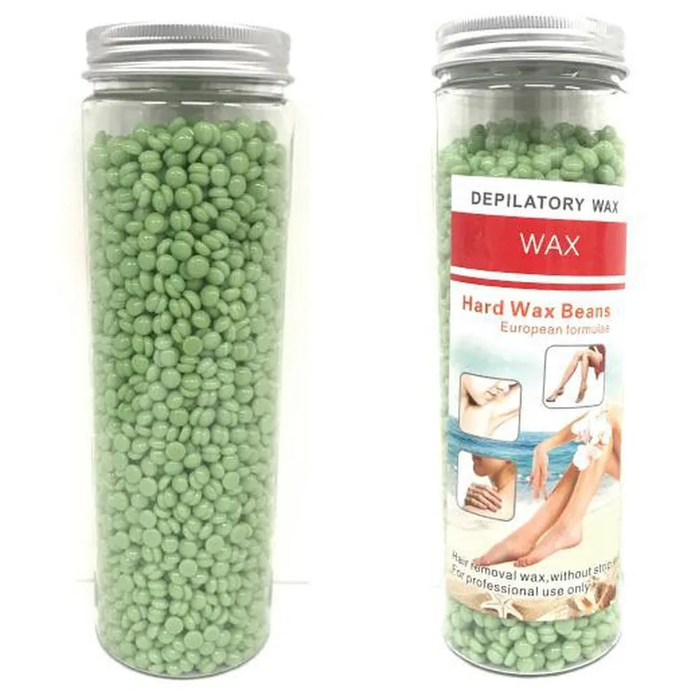 400g Hard Wax Beans - Brazilian Waxing Bead Bottle Stripless Bikini Hair Removal