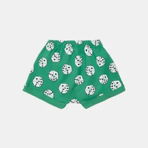 838-CUBES SHORT-GREEN