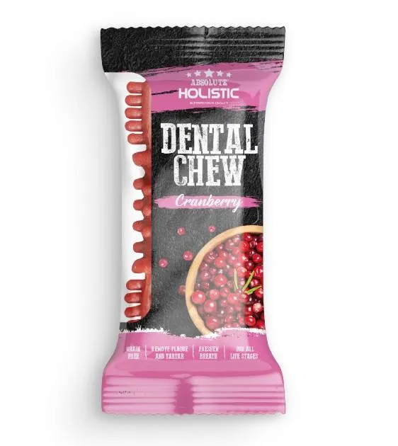 Absolute Holistic Dental Dog Chews (Cranberry)