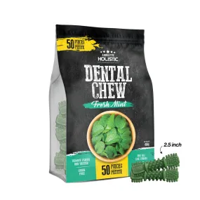 Absolute Holistic Dog Dental Chew Fresh Mint Petite 450g - 50pcs (2.5")