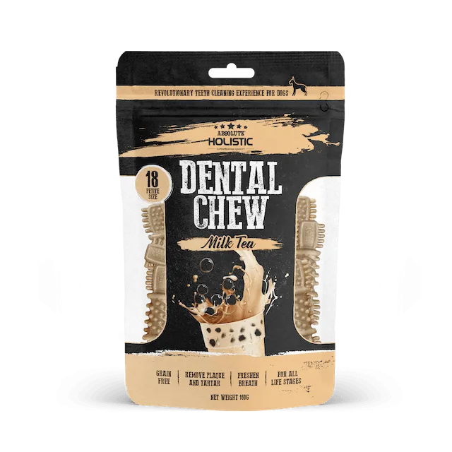 Absolute Holistic Petite Dental Dog Chews (Milk Tea)