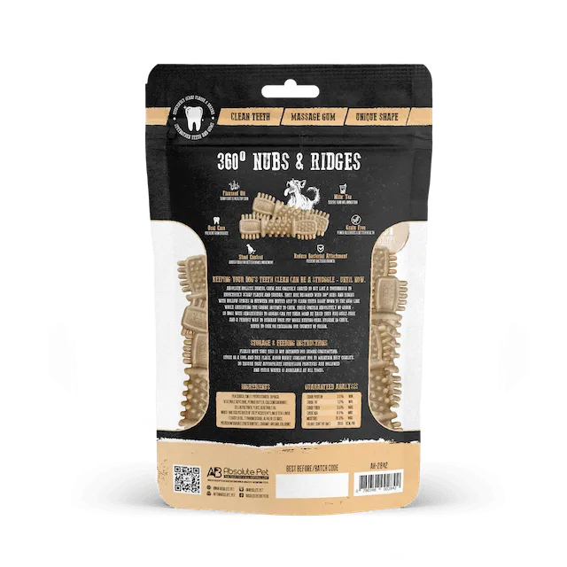 Absolute Holistic Petite Dental Dog Chews (Milk Tea)