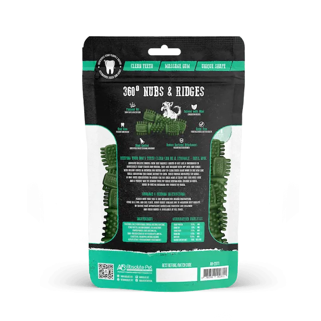 Absolute Holistic Petite Dental Dog Chews (Mint)