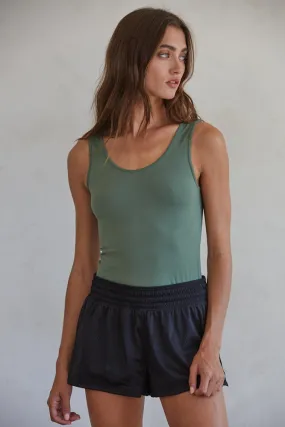 Always in seamless tank - moss