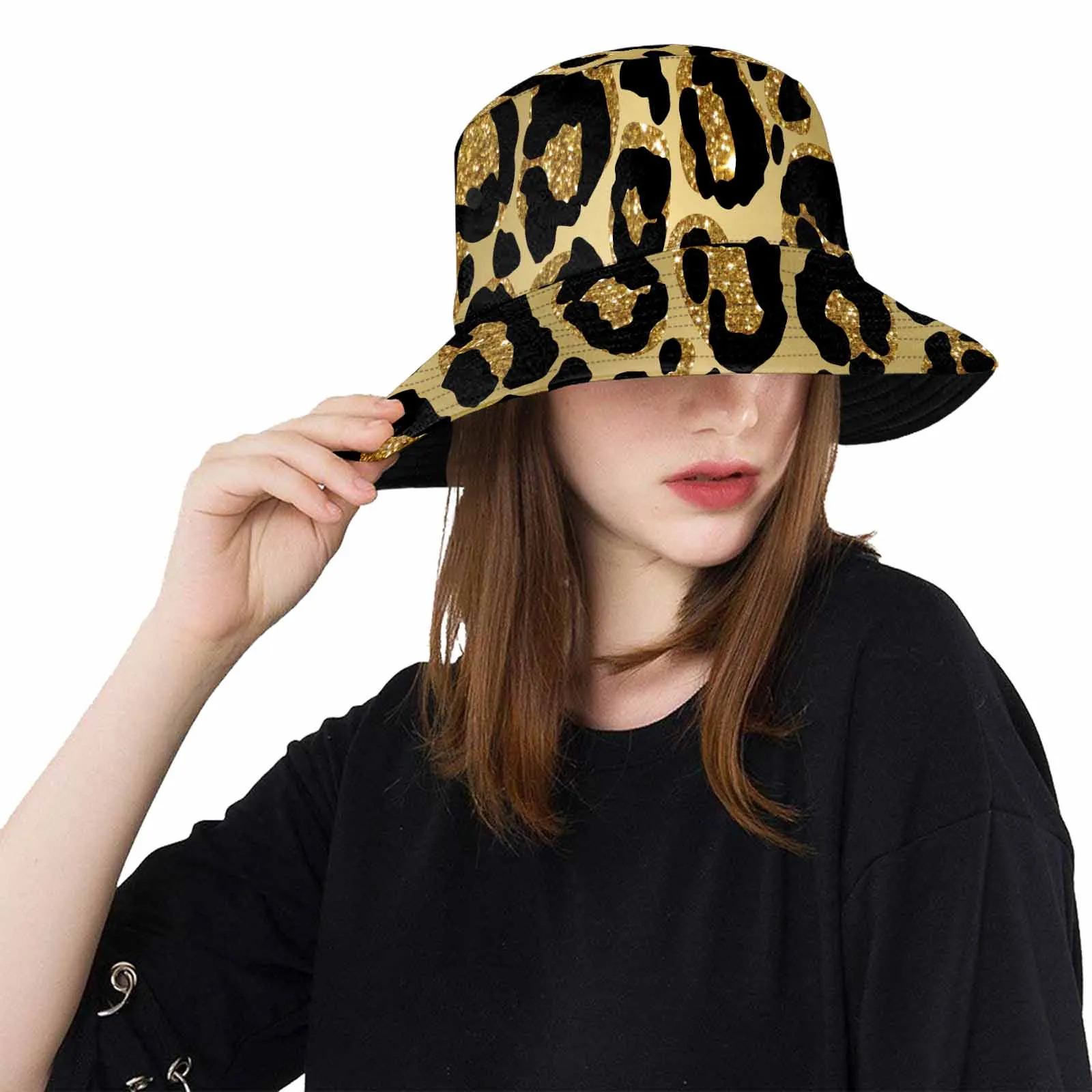 Animal Print 2  Unisex Summer Single-Layer Bucket Hat