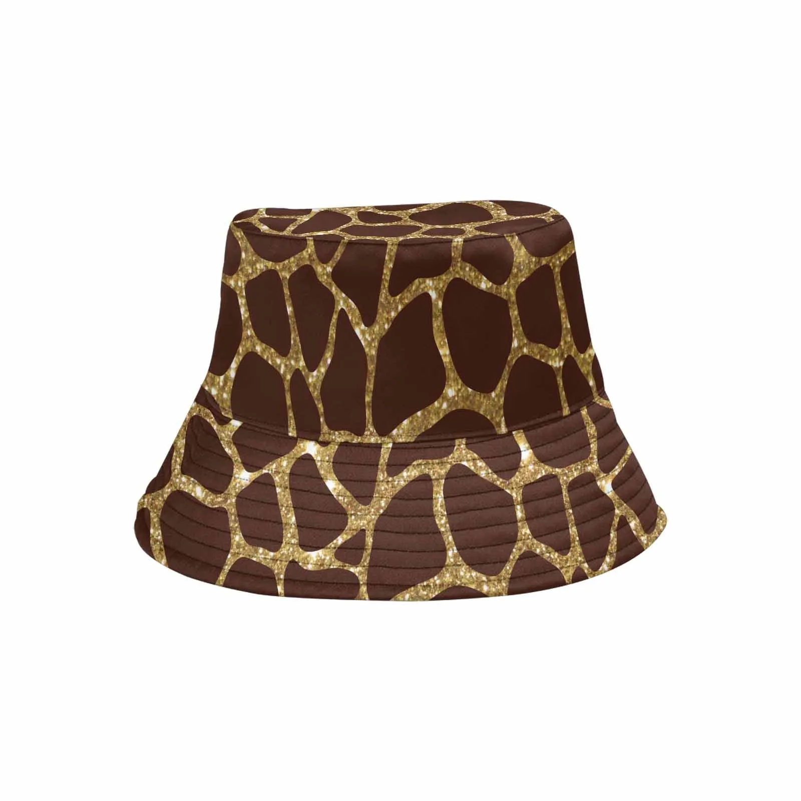 Animal print 6  Unisex Summer Single-Layer Bucket Hat