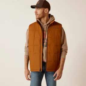 Ariat Mens Crius Insulated Vest Chestnut