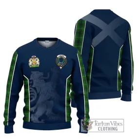 Arthur Tartan Ugly Sweater with Family Crest and Lion Rampant Vibes Sport Style