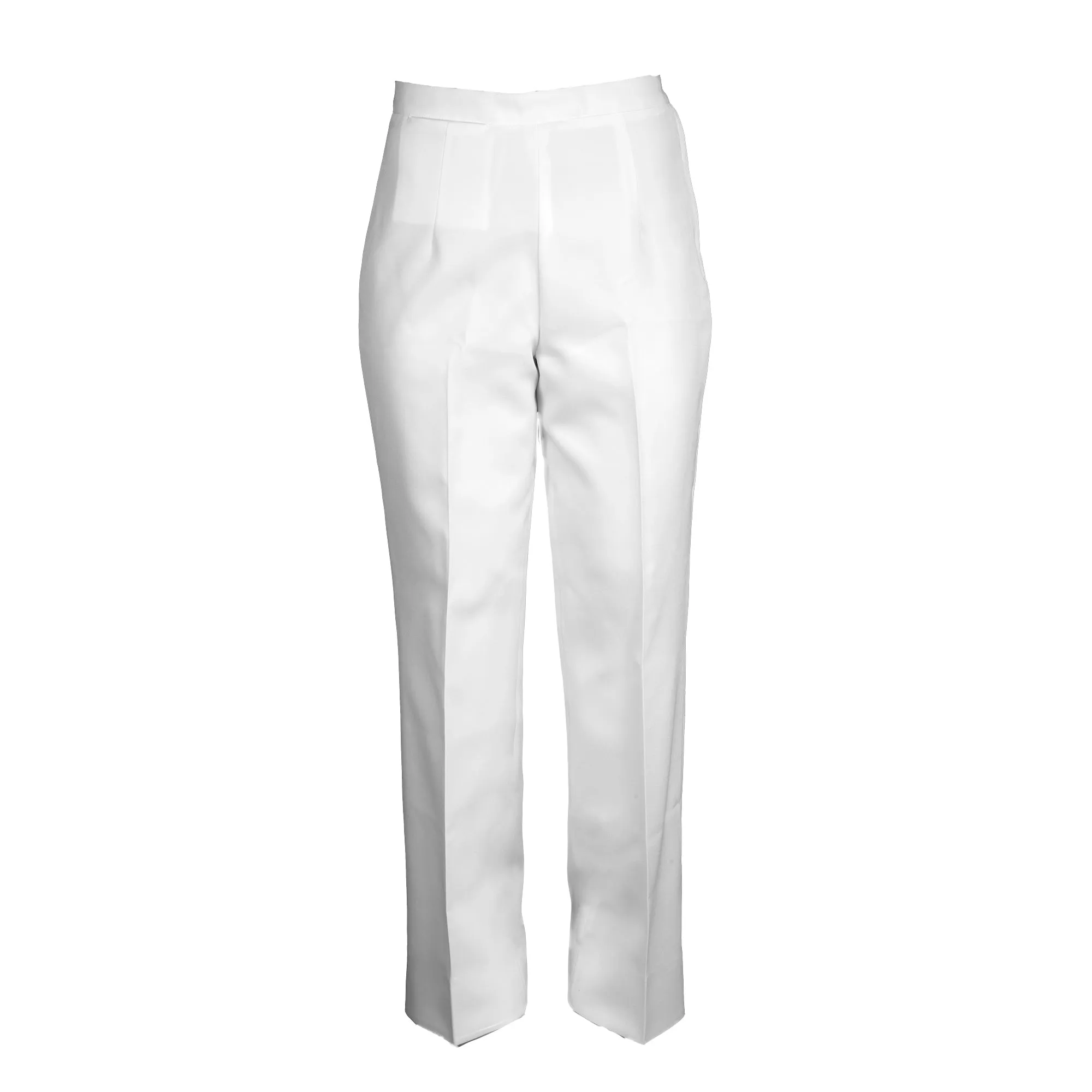 AS-IS NAVY Women Officer/CPO Dress White Unbelted Trousers