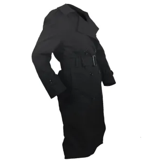 AS-IS NAVY Women's All Weather Coat - With Belt