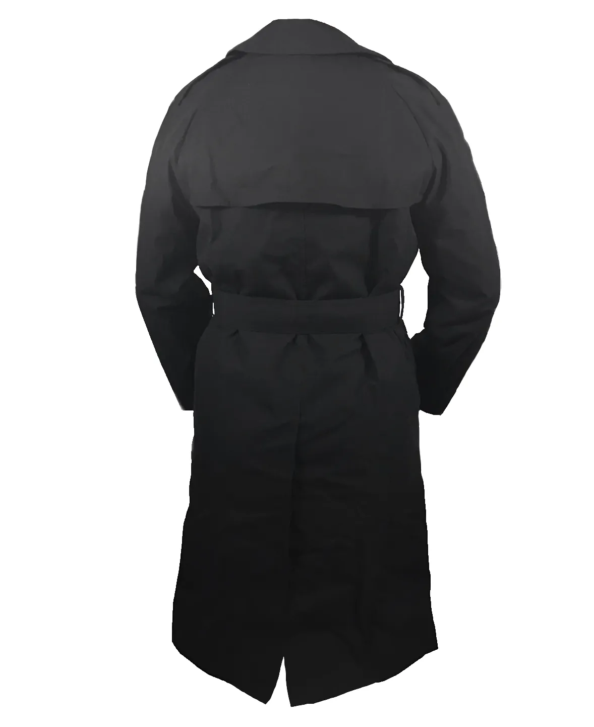 AS-IS NAVY Women's All Weather Coat - With Belt