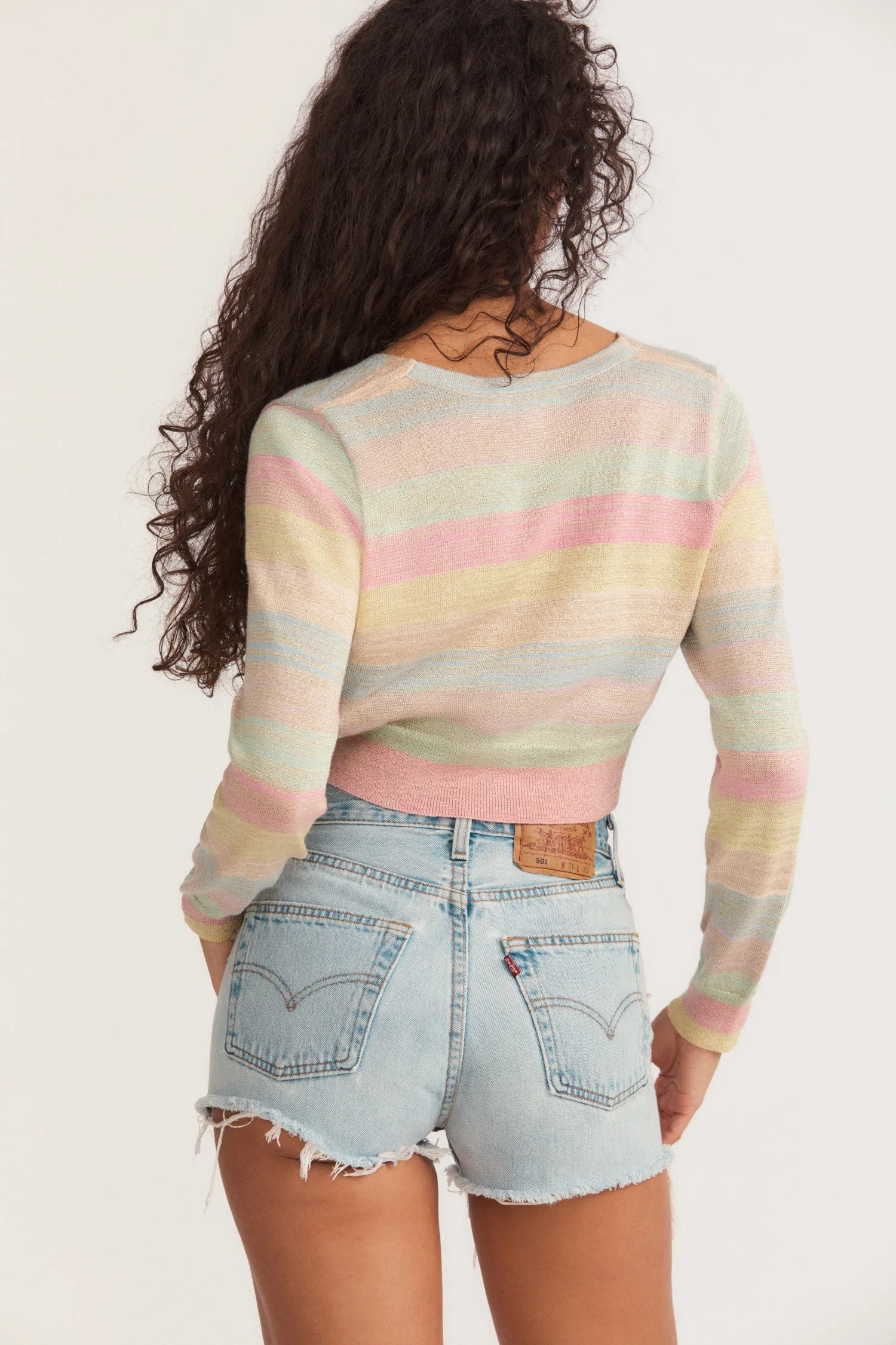 Asteria Crop Cardigan