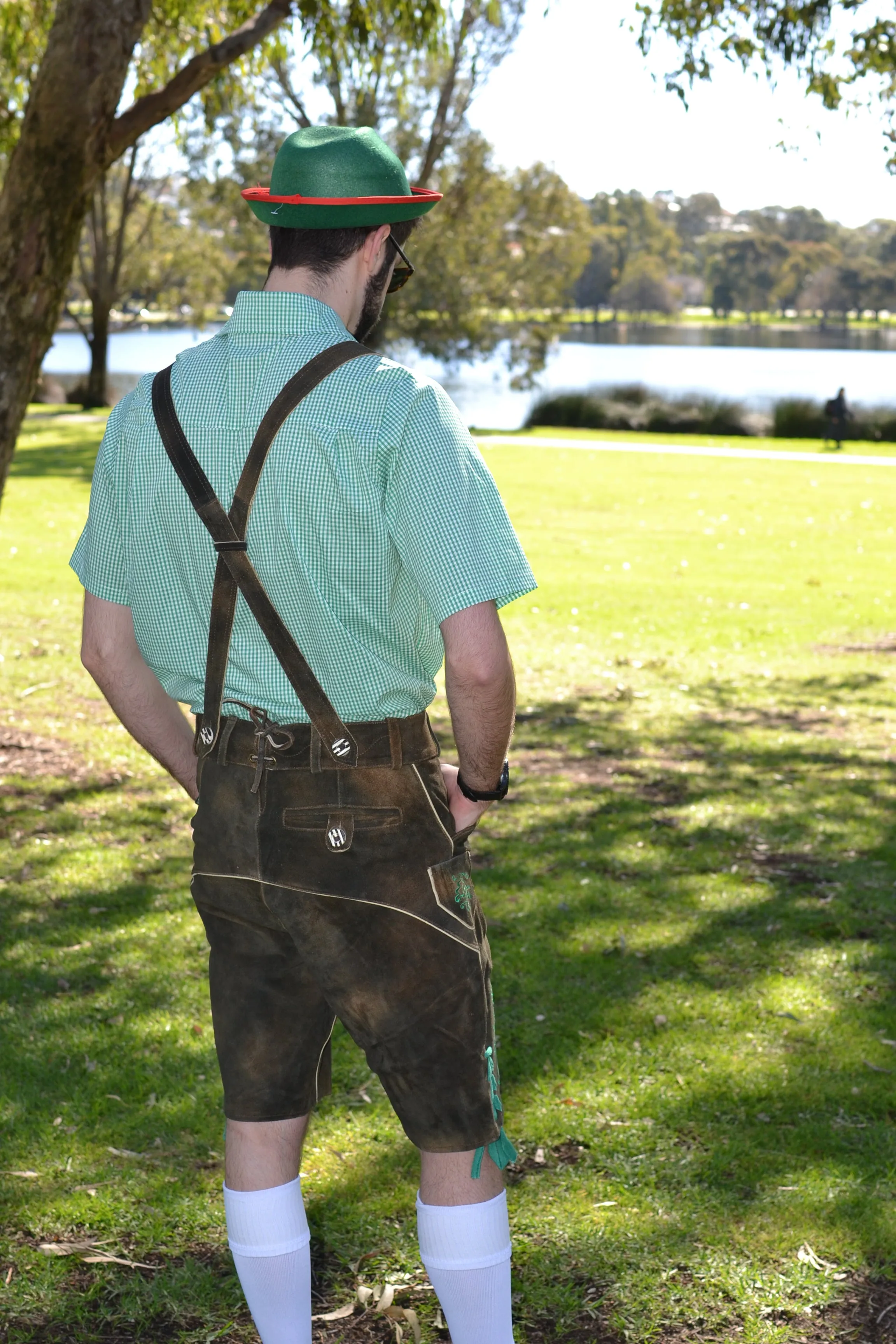 Authentic Leather German Lederhosen