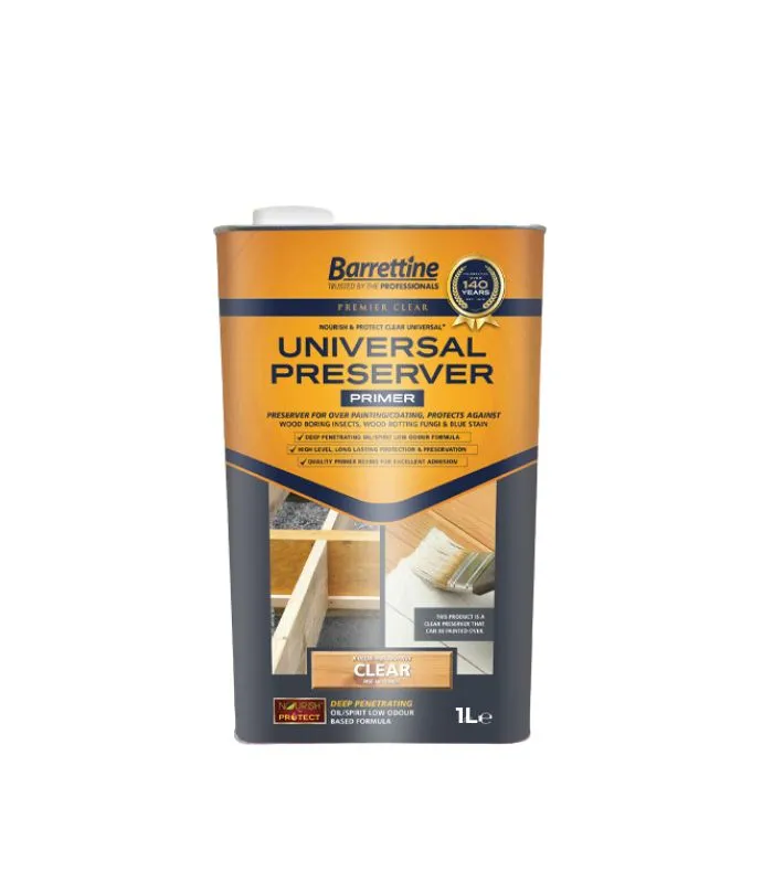 Barrettine Universal Wood Preserver - Clear