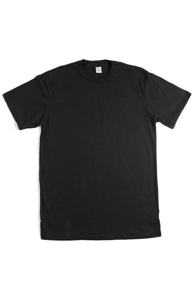 Basic Tee Heather Black