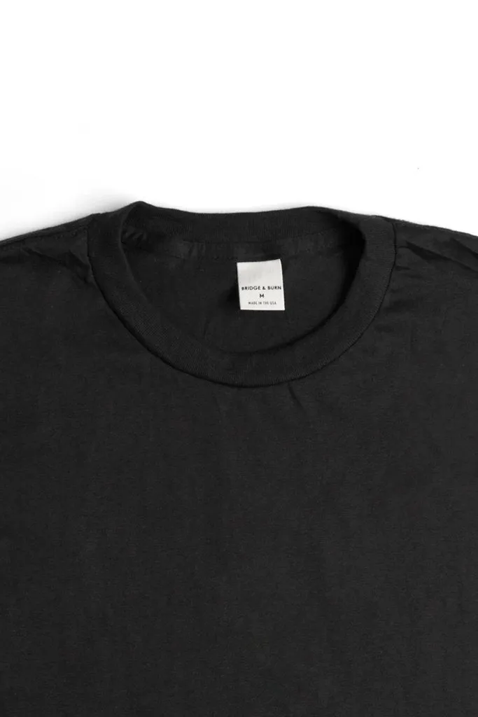 Basic Tee Heather Black