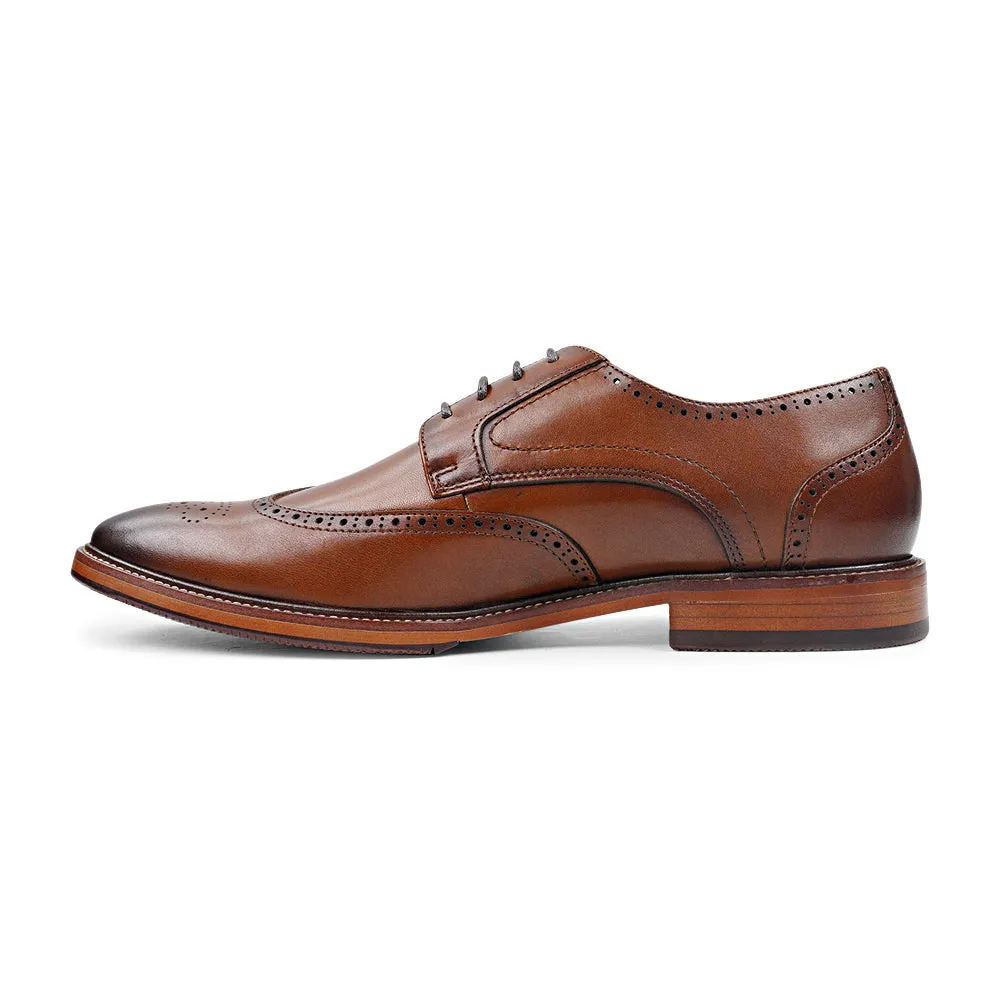 Bata ACE COGNAC Brogue Shoe for Men