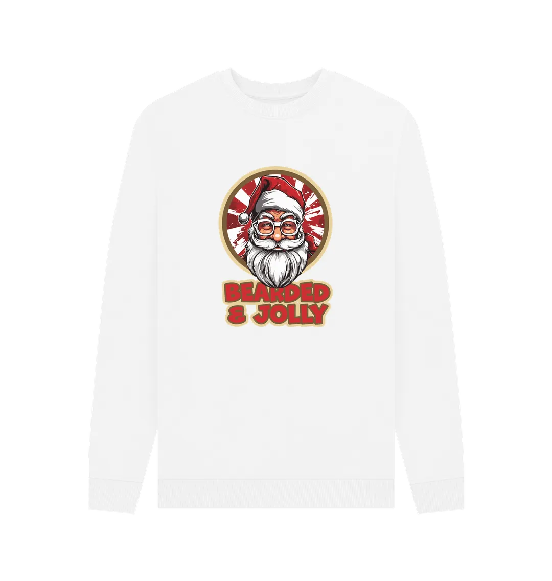 Bearded And Jolly Santa Christmas Jumper