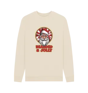 Bearded And Jolly Santa Christmas Jumper