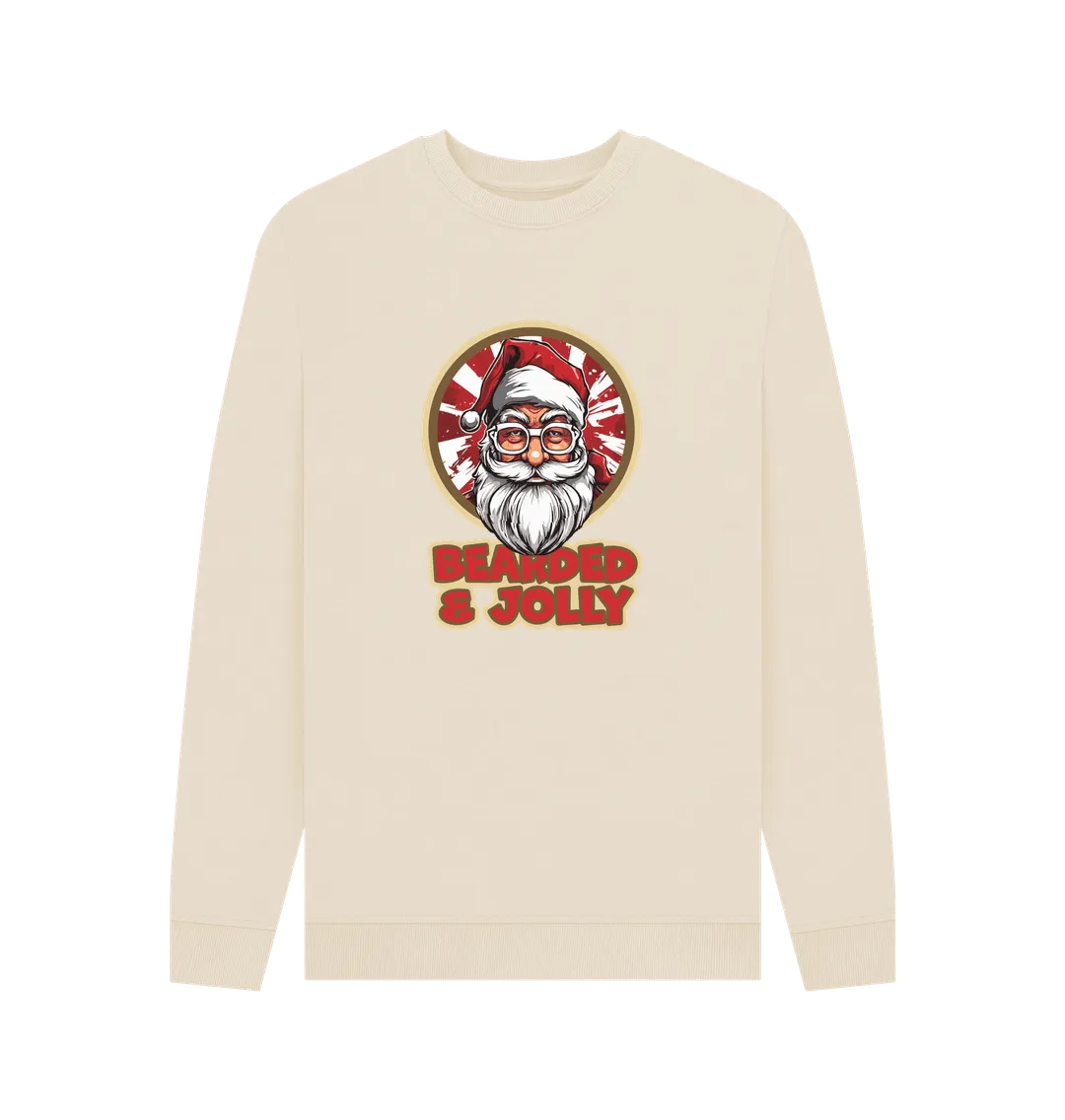 Bearded And Jolly Santa Christmas Jumper