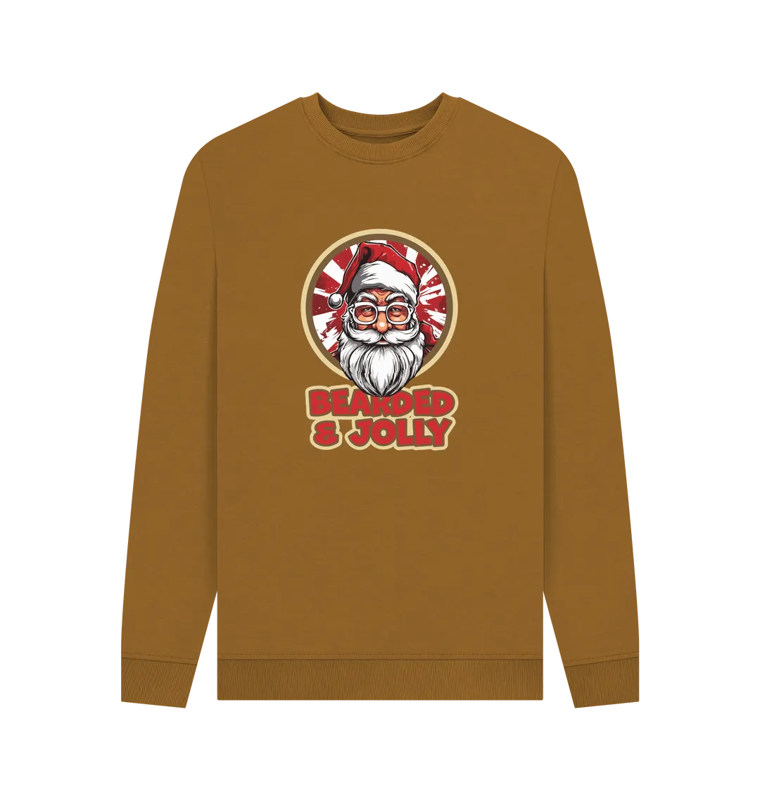 Bearded And Jolly Santa Christmas Jumper