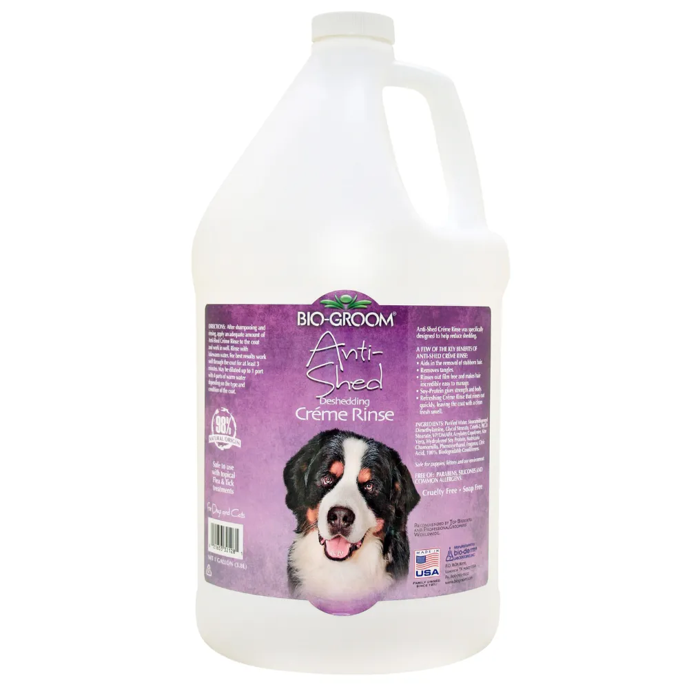 Bio-Groom Anti Shed Deshedding Creme Conditioner 3.8L