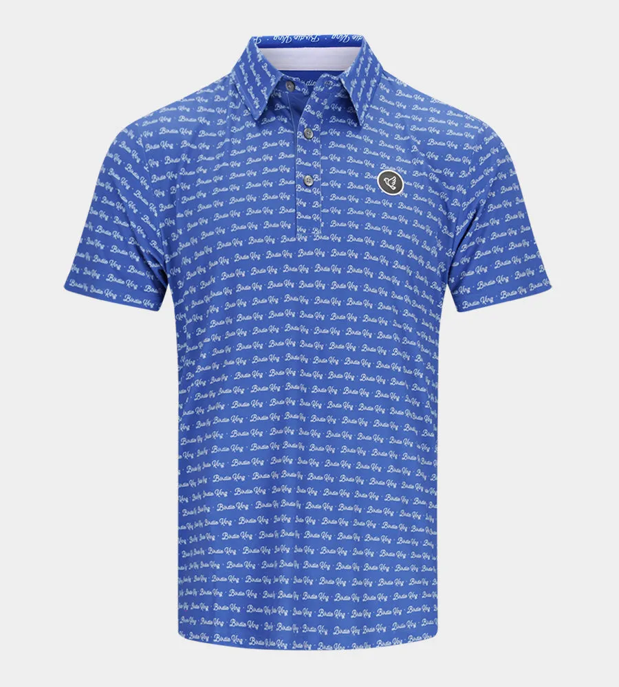 BIRDIE KING POLO - BLUE