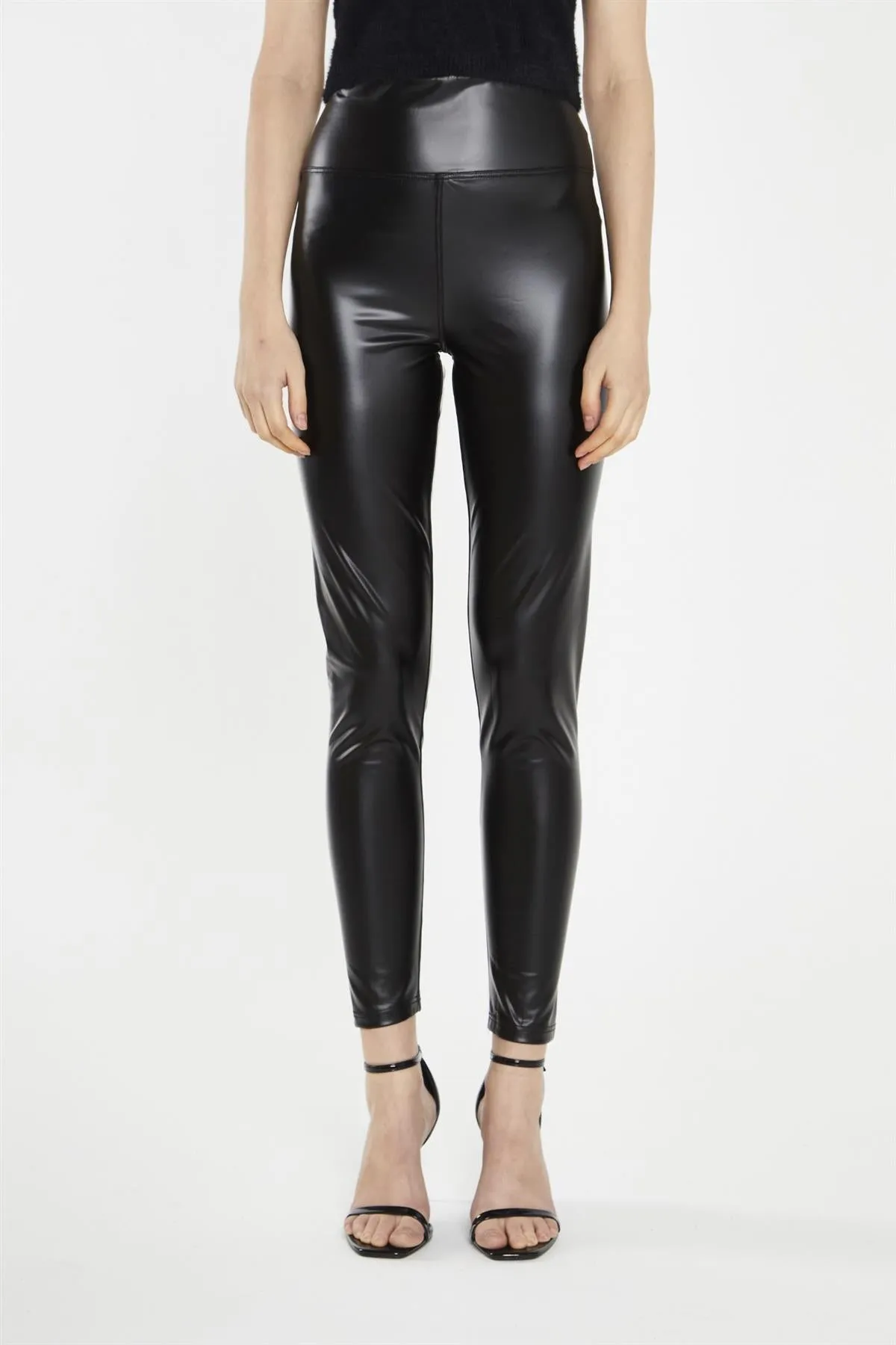 Black Bodycon-Leggings