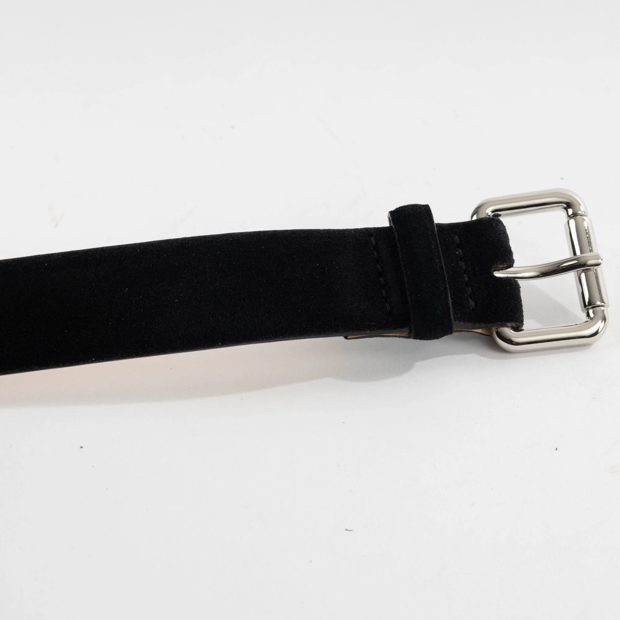 Black Mount Suede Belt