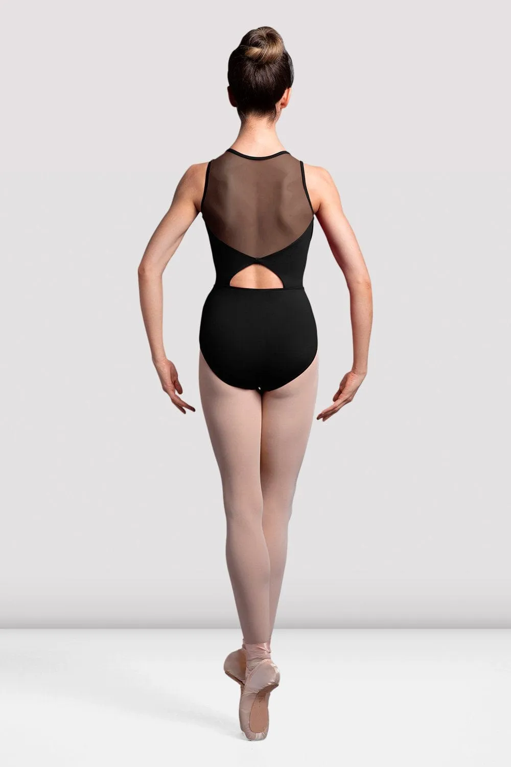 Bloch L3135 Adult Mesh Racer Halter Leotard