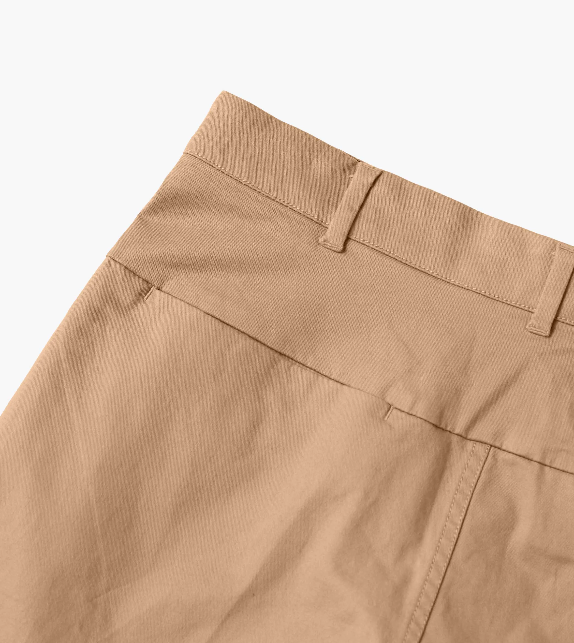 Box Crop Pant Dk Tan