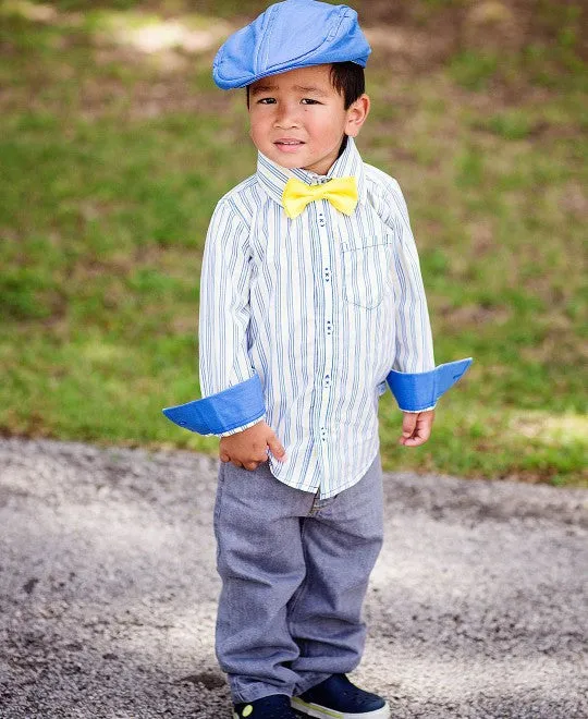 Boy's Yuri Striped Button Down