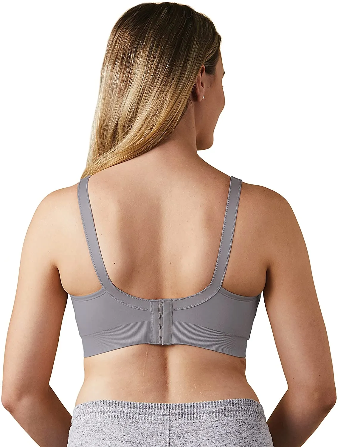 Bravado Designs Body Silk Seamless Nursing Bra - Sustainable - Silver Belle