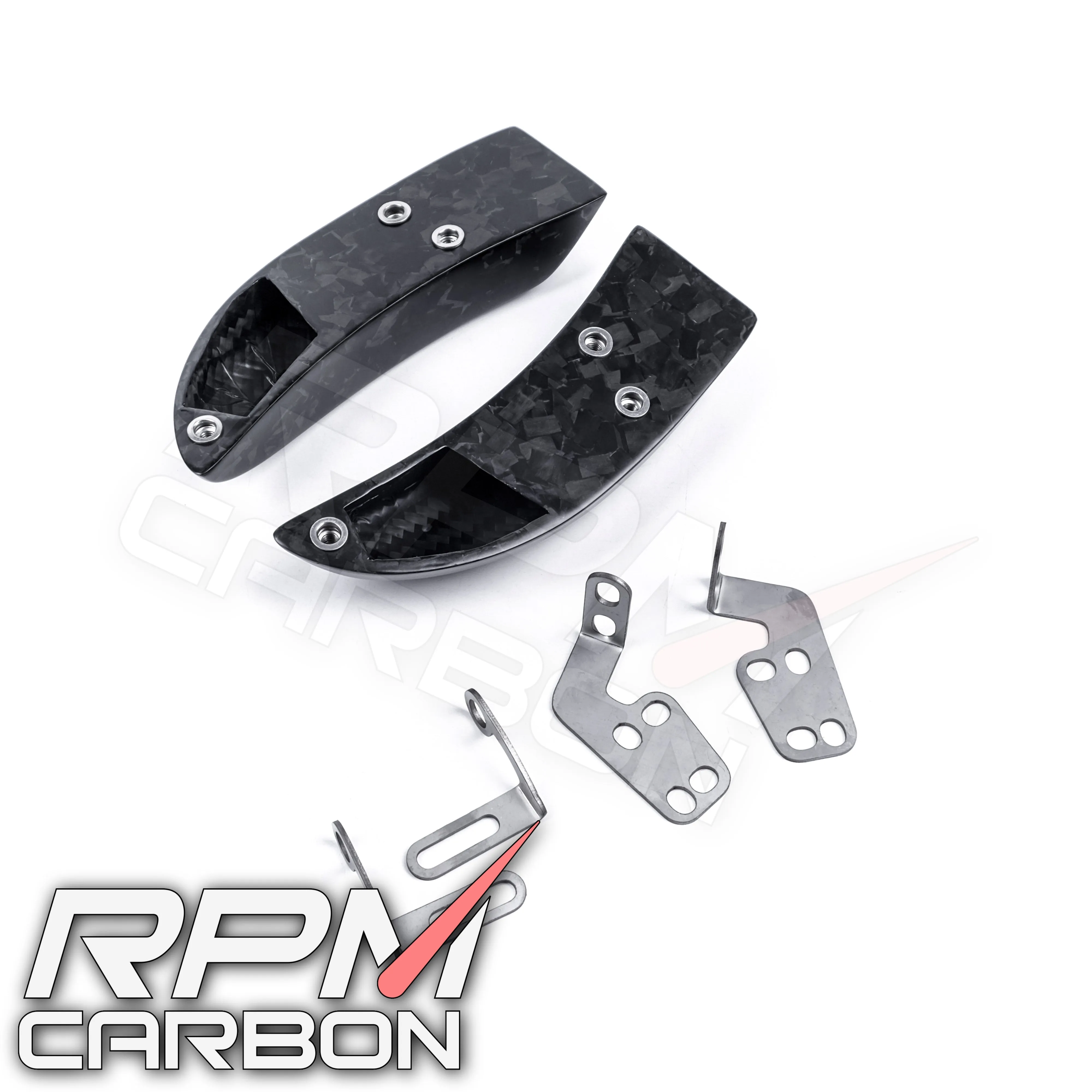 Carbon Fiber GP Style Brake Disk Cooler Air Duct