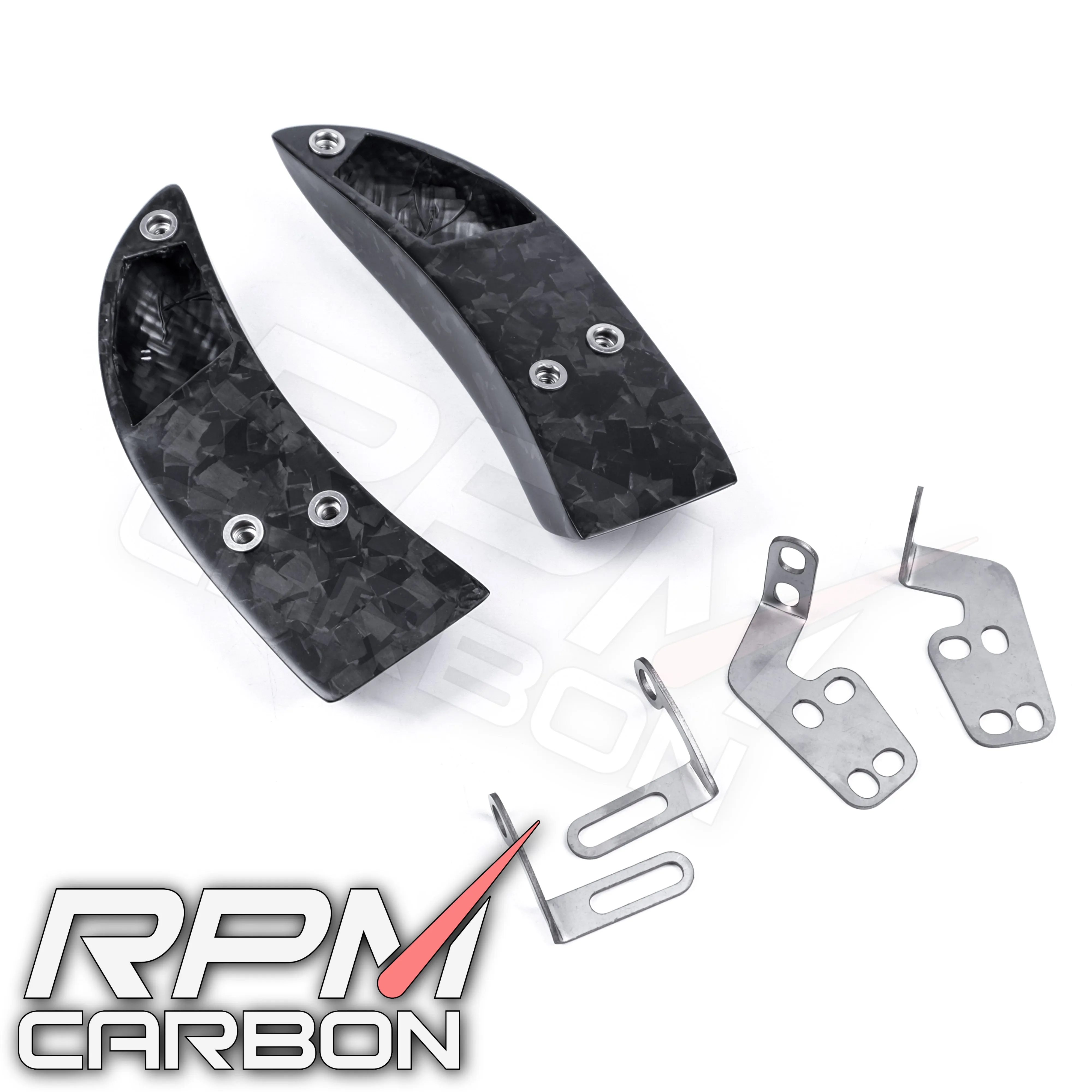 Carbon Fiber GP Style Brake Disk Cooler Air Duct