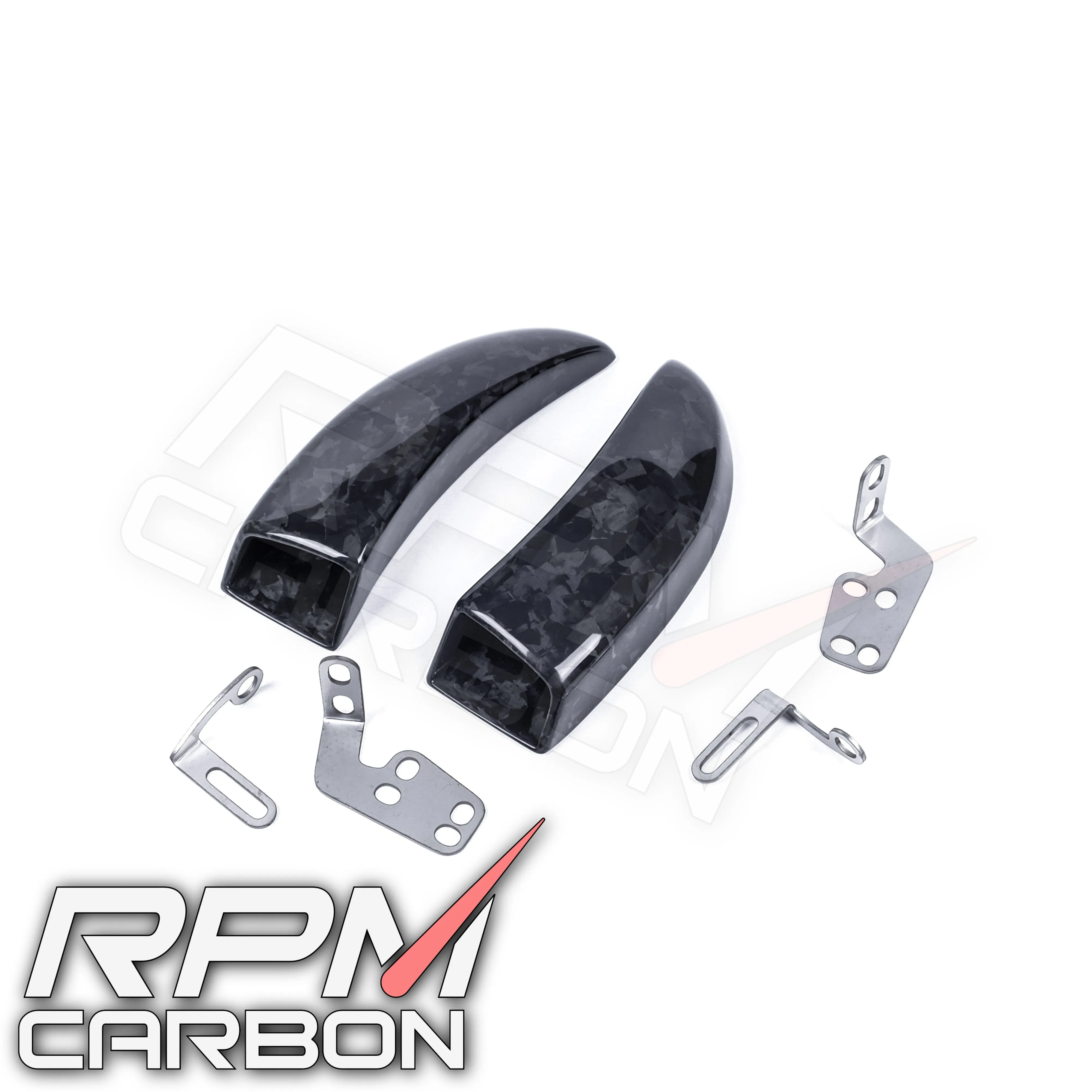 Carbon Fiber GP Style Brake Disk Cooler Air Duct