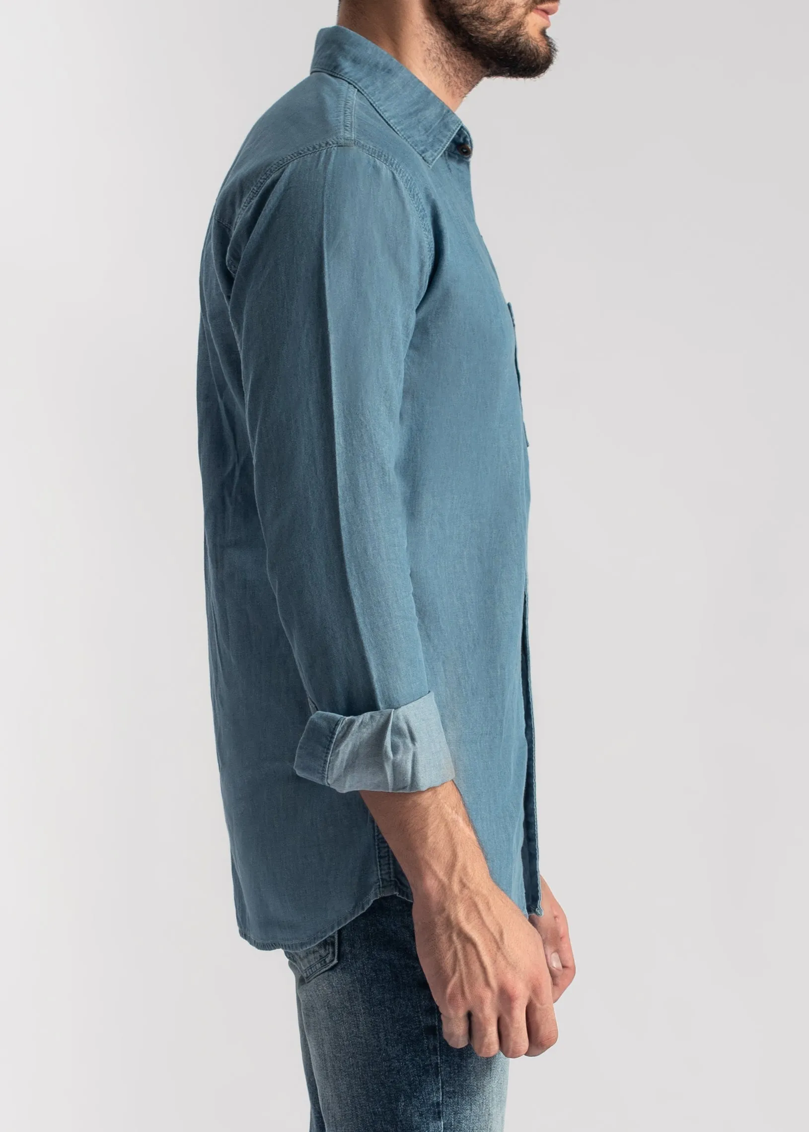 Cerulean Denim Shirt