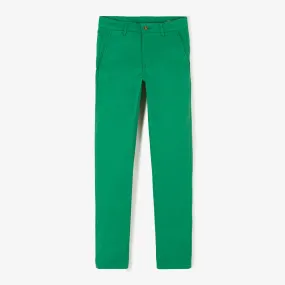 Chino 702 coupe confort vert