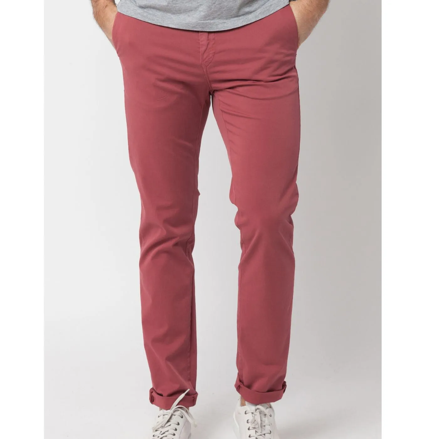 Chino 702 rouge bordeaux