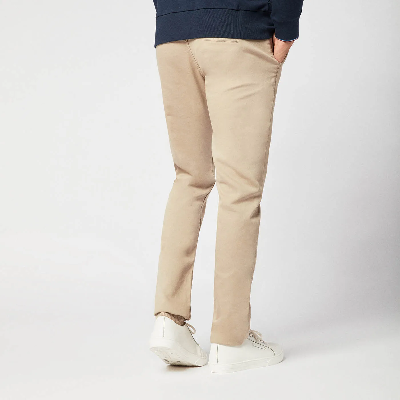 Chino 706 Avec Détail Poche mastic