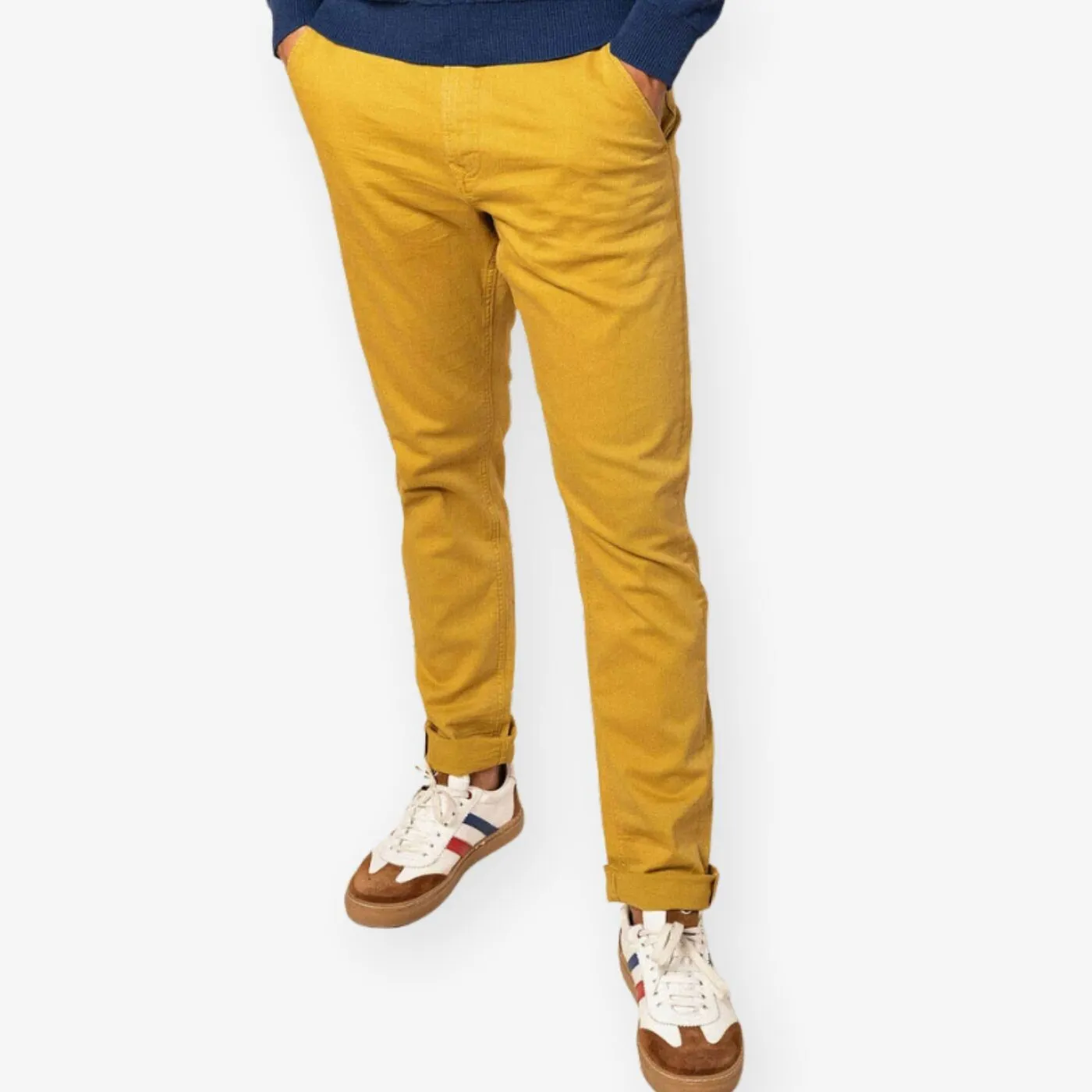 Chino 723 Denim paille