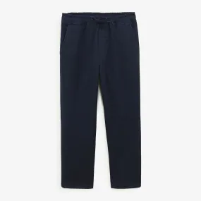 Chino 734 Junior avec taille élastiquée bleu foncé