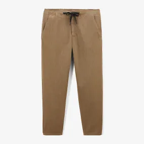 Chino 738 beige avec taille élastiquée