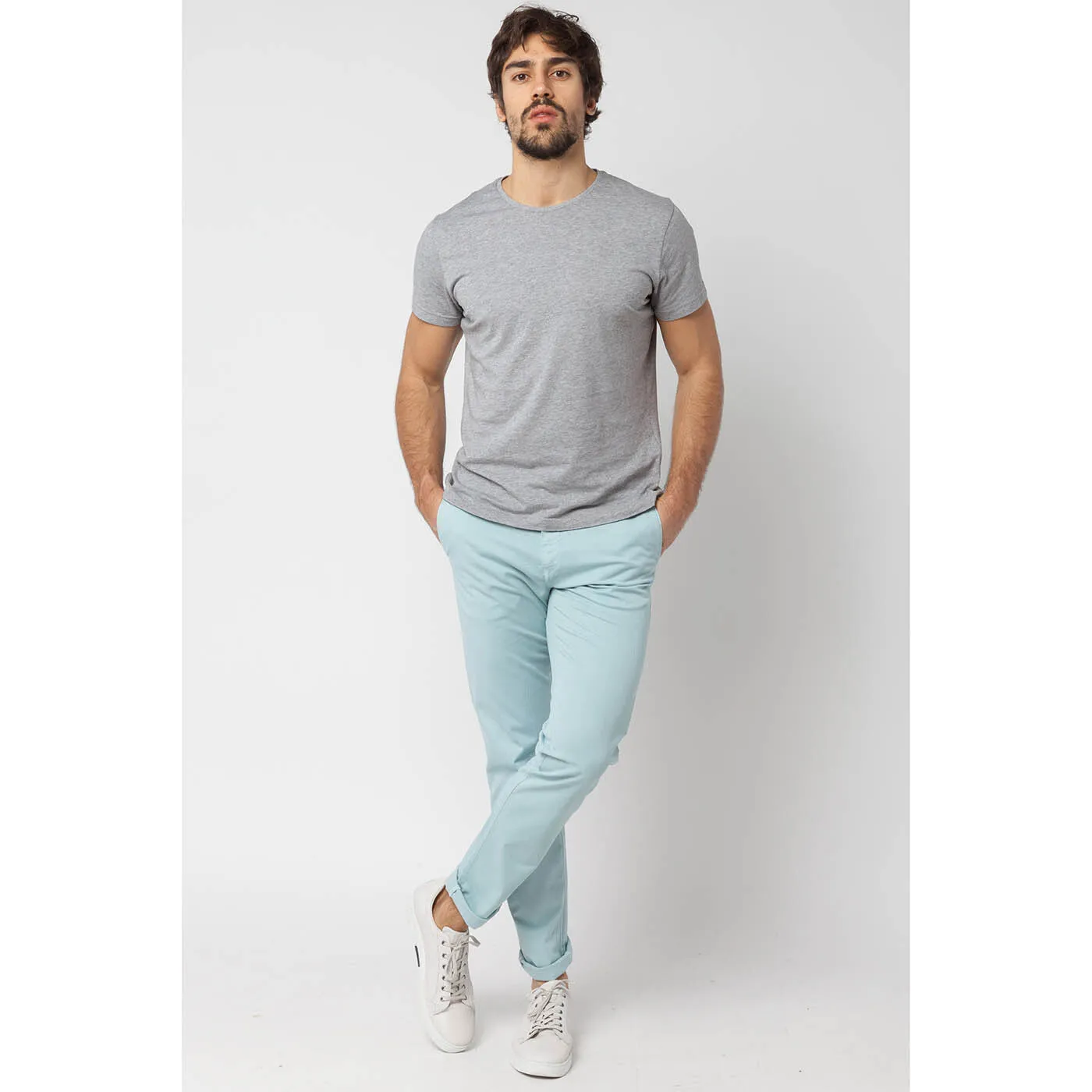 Chino En Coton Stretch - Modèle 702